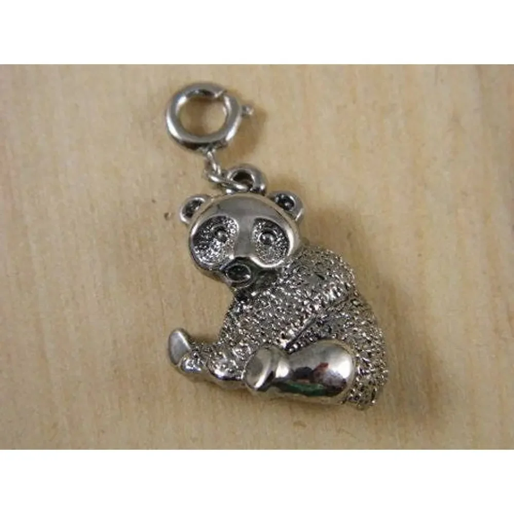 Sarah Coventry Panda Pendant Original Box, 1979 Endangered Species Series 9009